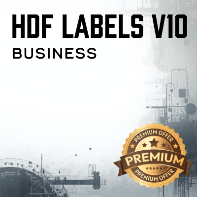 HDF Labels v10 - Business