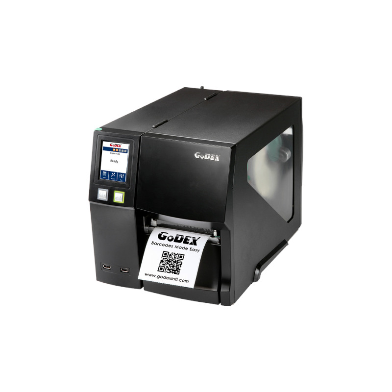 Godex ZX1000i PRO industrial label printer with metal housing