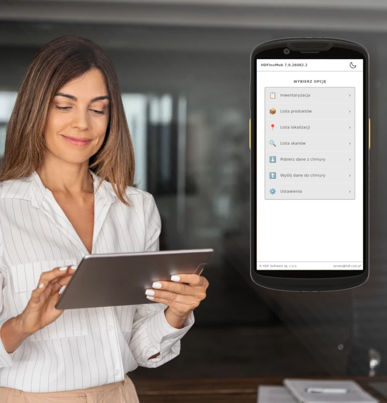 HDF Inwentaryzacja - program do ewidencji i inwentaryzacji środków trwałych z aplikacją mobilną HDF InvMobile
