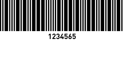Barcode 2 z 5 IATA