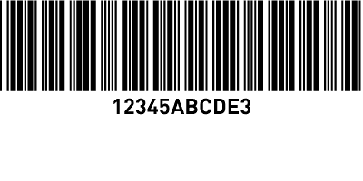 Code 39 Reduced