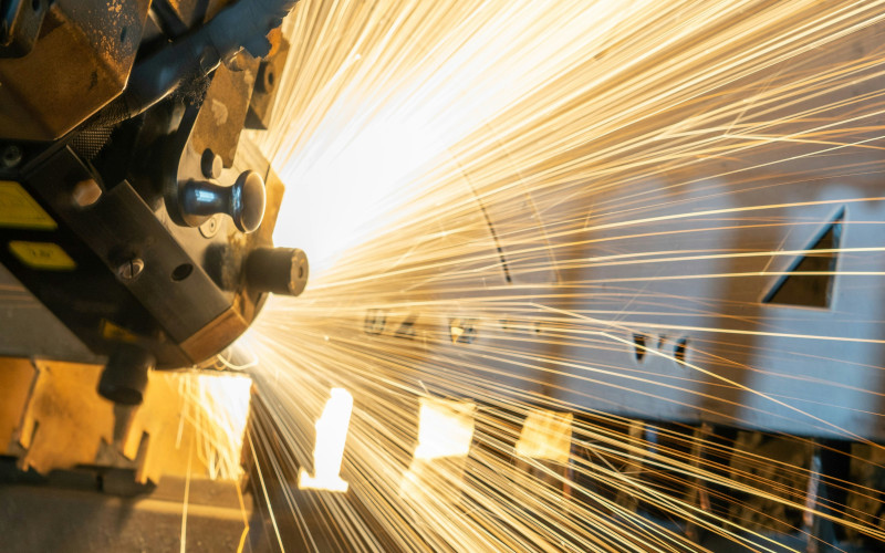 system mes laser cutting