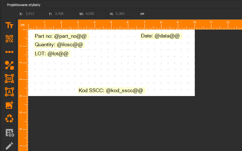 hdf labels label design