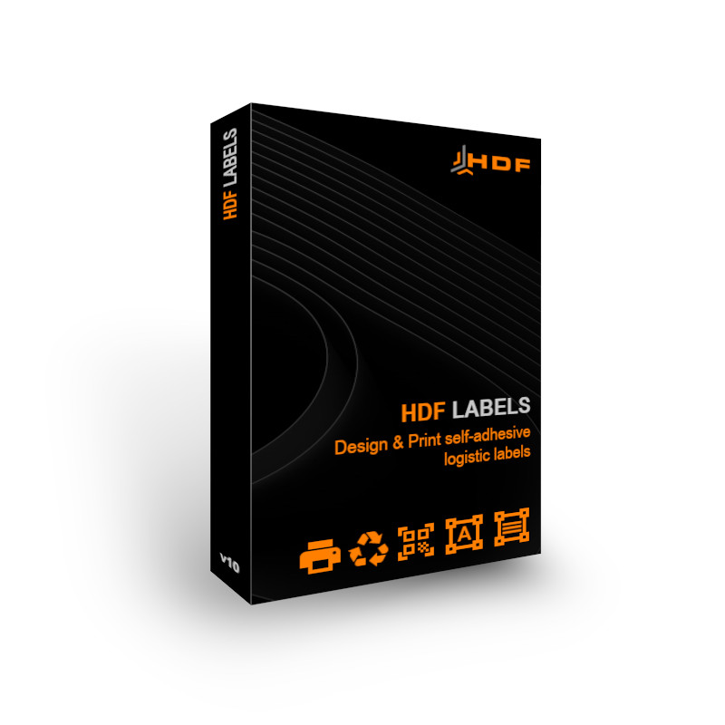 HDF Labels - price list label printing program for printers
