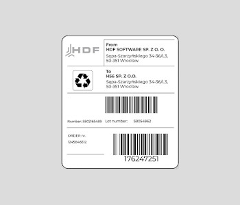 LOGISTICS LABEL TEMPLATES