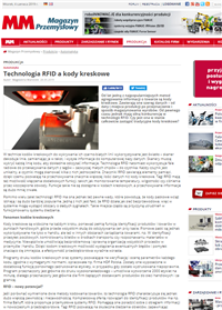 Magazyn Przemysłowy-Technologia RFID a kody kreskowe
