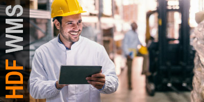 System magazynowy WMS firmy HDF - monitorowanie pracy logistyków