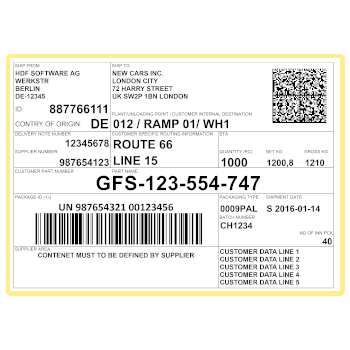 HDF Labels: Profesjonalne tworzenie i drukowanie etykiet z kodami kreskowymi